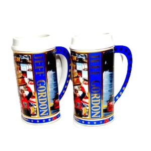 2001 #24 Jeff Gordon Championship Commemorative Collector Stein Set of 2